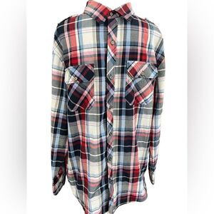 BLAC LACQUER plaid shirt size XL